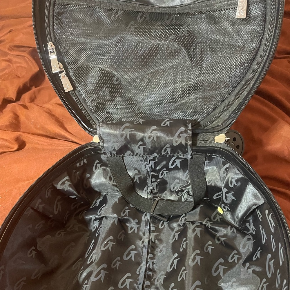 Mini traveler luggage silver Glamaholic lifestyle